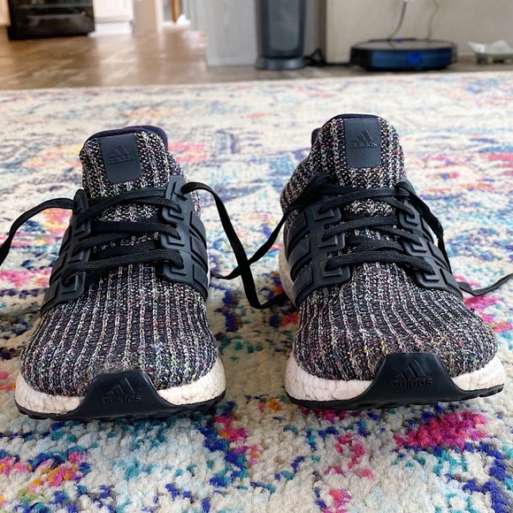 ultraboost black speckle